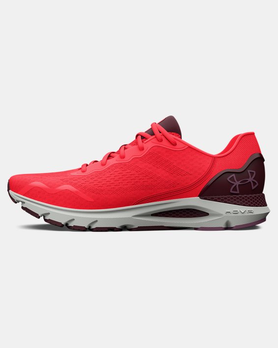 Women's UA HOVR™ Sonic 6 Running Shoes, Red, pdpMainDesktop image number 5